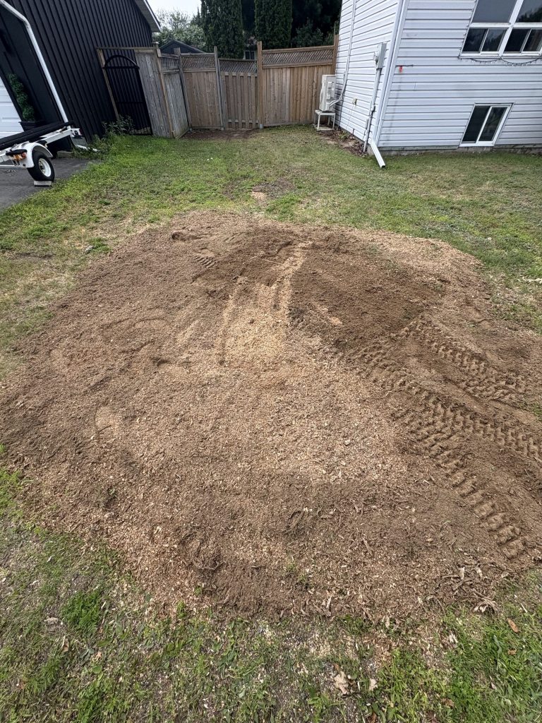 Wood chip and mulch delivery in the Ottawa Valley by Max Trees